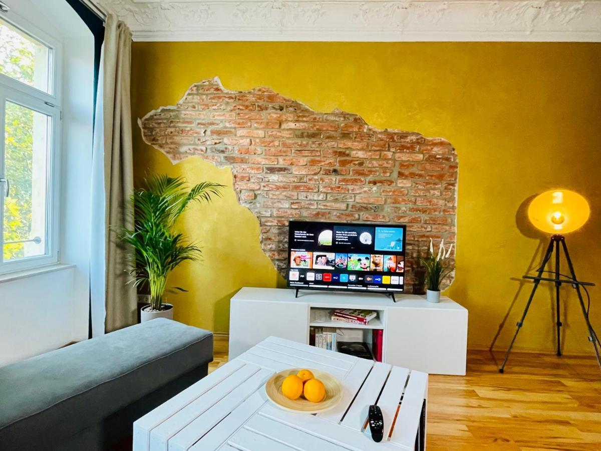 Edle Ferienwohnung - Industrial Style Dresden Luaran gambar