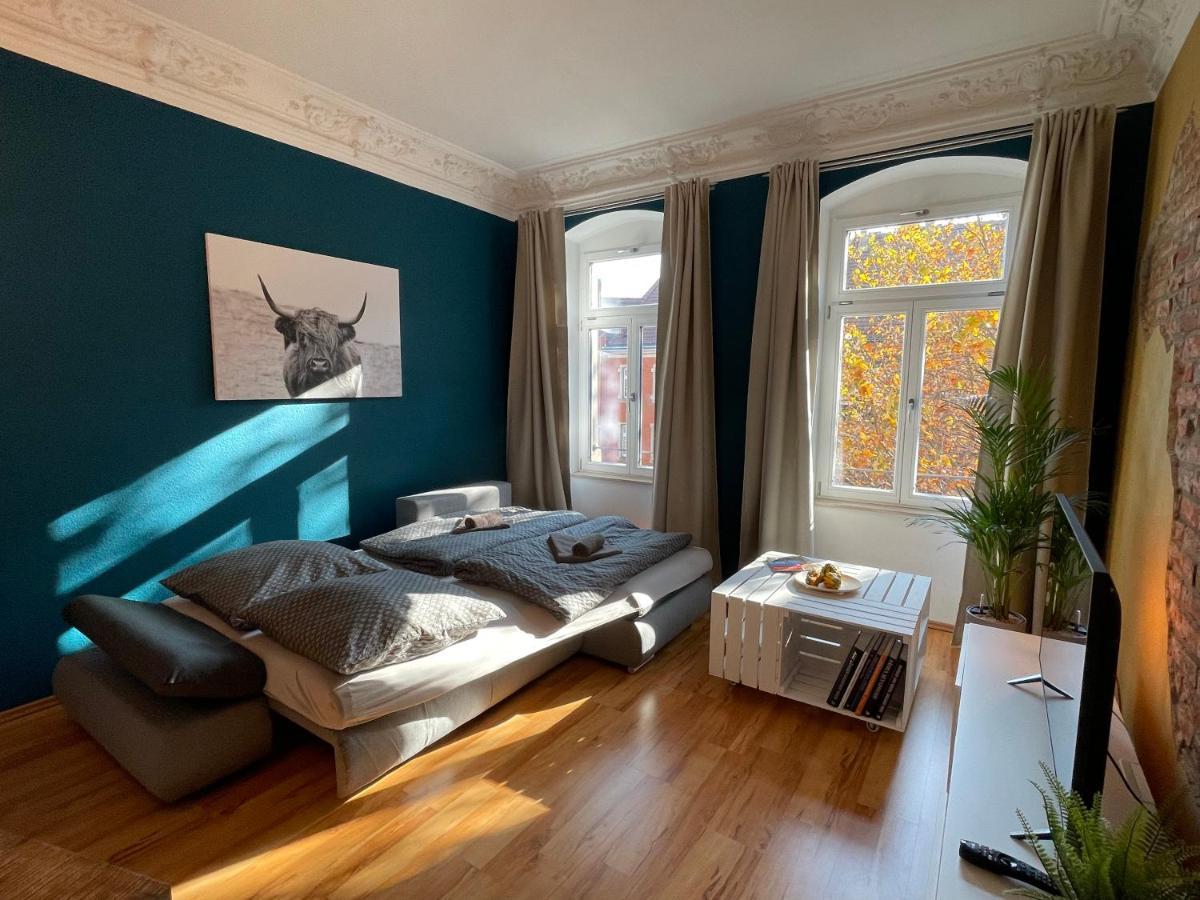 Edle Ferienwohnung - Industrial Style Dresden Luaran gambar